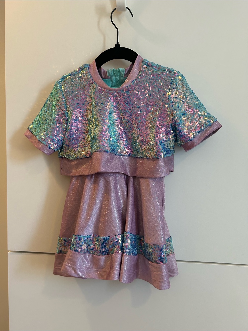 Revolution Dancewear “Play Nice” Sequin Sparkle Costume Dress - Child’s Small